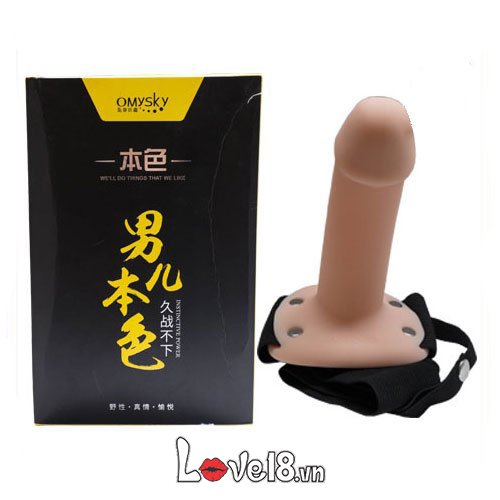 Dương vật dây đeo OmySky size nhỏ, thoải mái, kích thích tối đa