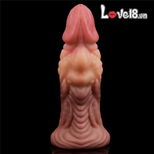 Silicone bạch kim Lovetoy 7 inch siêu gân dương vật giả cao cấp