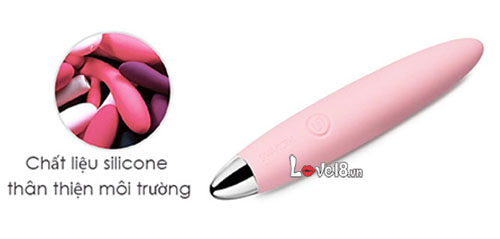 Máy rung mát xa nhỏ xinh Svakom Daisy DC90A làm từ silicon cao cấp