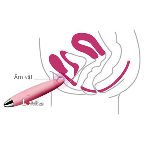 Máy rung mát xa nhỏ xinh Svakom Daisy thỏi son tình yêu