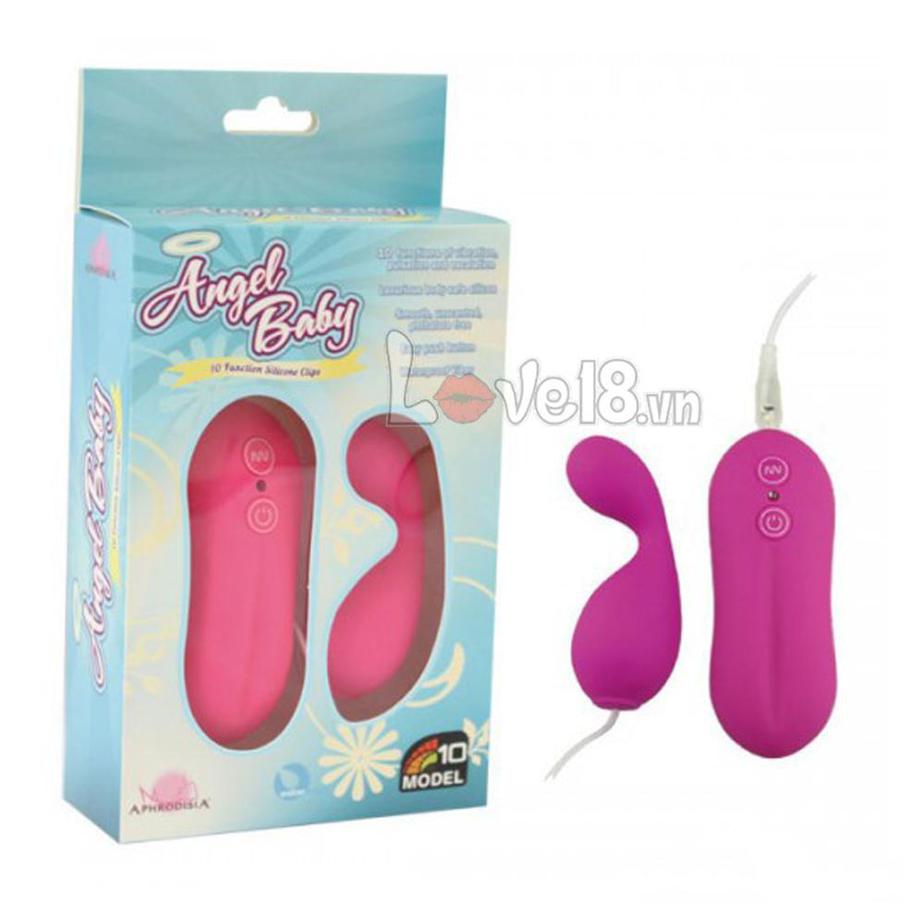 Angel Baby 10-Mode Super Stimulating Clitoral G-Spot Vibrator