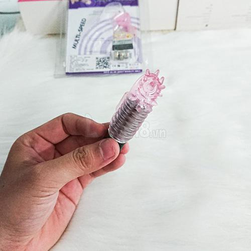 Trứng rung đeo ngón tay nhỏ gọn kích thích nhanh