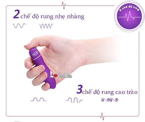 Trứng tình yêu massge âm đạo Durex S-VIBE MS25E chức năng