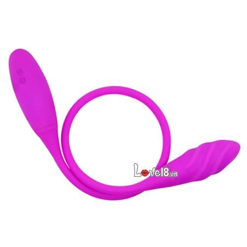Trứng Rung Rắn 2 Đầu Dây Dài Snaky Cao Cấp Pin Sạc Chống Nước