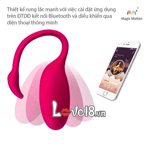 Trứng rung bluetooth thiên nga không dây cực phê