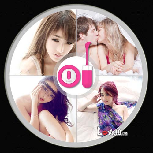 Trứng rung điều khiển từ xa Sinmis Fairy 5 chế độ silicone chống nước