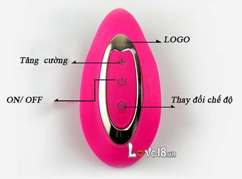 Trứng rung gắn sịp Nalone Crescent DC54D cách sử dụng