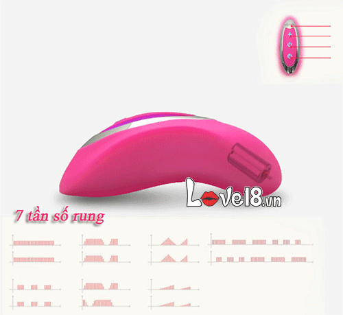 Máy Mát Xa Nalone Crescent Đeo Quần Lót Siêu Mạnh Phù Hợp Nữ