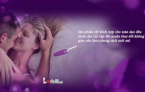 Trứng rung tình yêu cao cấp Durex S - VIBE MS25D hỗ trợ tình dục