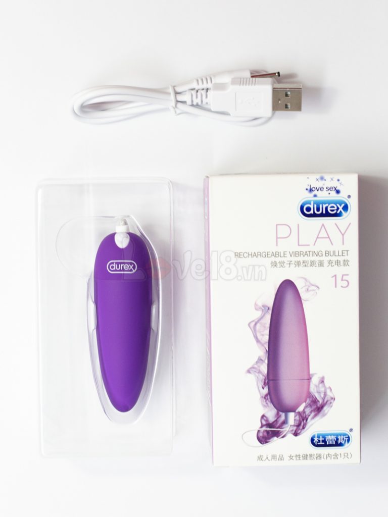 Trứng rung tình yêu cao cấp Durex S - VIBE MS25D tại tphcm
