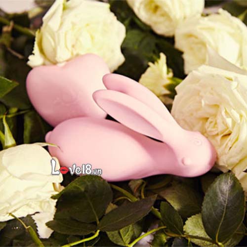 Trứng rung thỏ mini điểm G 8 chế độ êm ái
