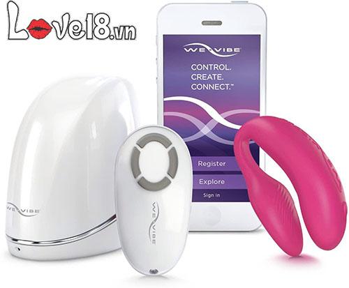 Mát xa điểm G cao cấp We Vibe 4 Plus Bluetooth DC92B giá rẻ