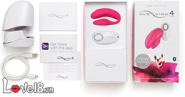 Mát xa điểm G cao cấp We Vibe 4 Plus Bluetooth DC92B