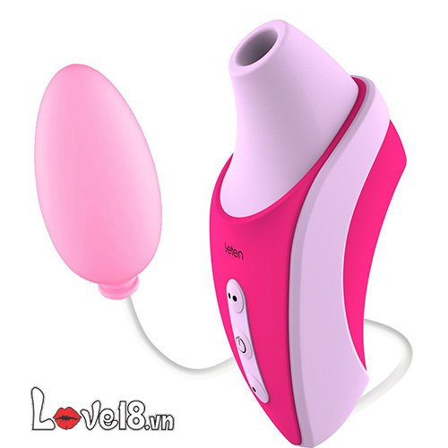 Máy bú mút kết hợp trứng rung Leten kích thích âm đạo nhũ hoa nữ