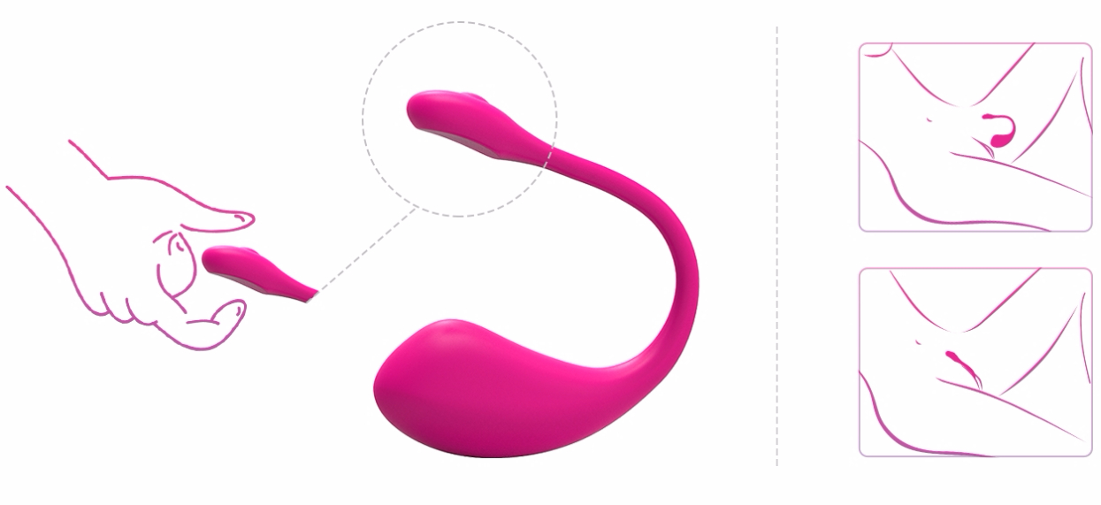 Trứng rung Lovense Lush điều khiển qua app tăng khoái cảm