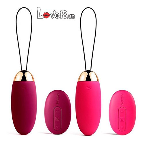 Trứng rung điều khiển từ xa Svakom Elva DC89E có 2 màu