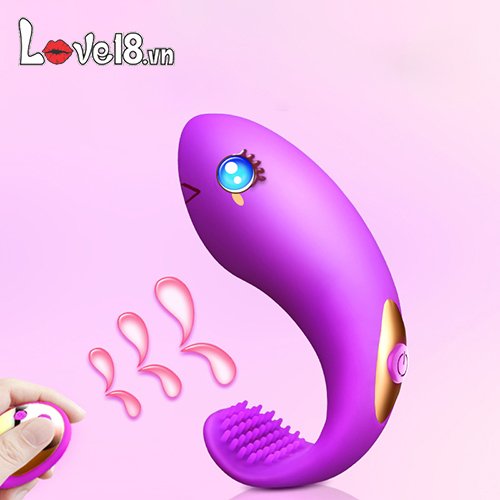 Trứng rung Dolphin đa năng massage điểm G âm vật kích thích