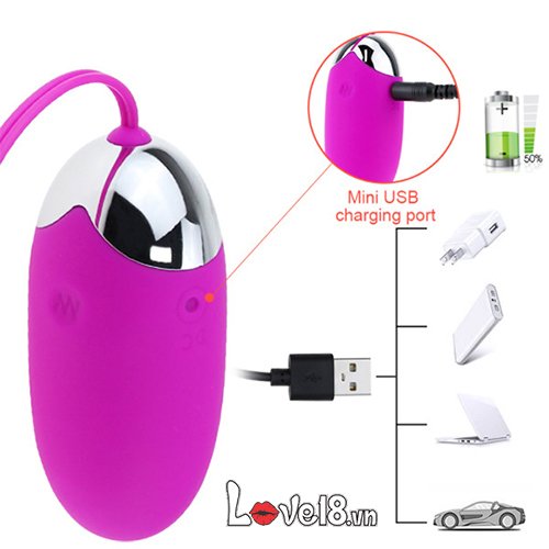 Trứng Rung Bluetooth Pretty Love Abner Kích Thích Tình Yêu