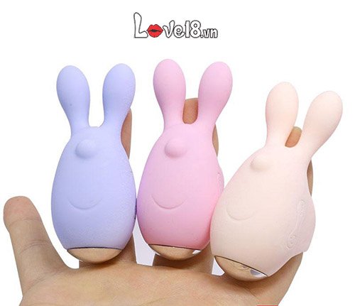 Trứng Rung Thỏ Jupin Đeo Ngón Kích Thích Tình Yêu
