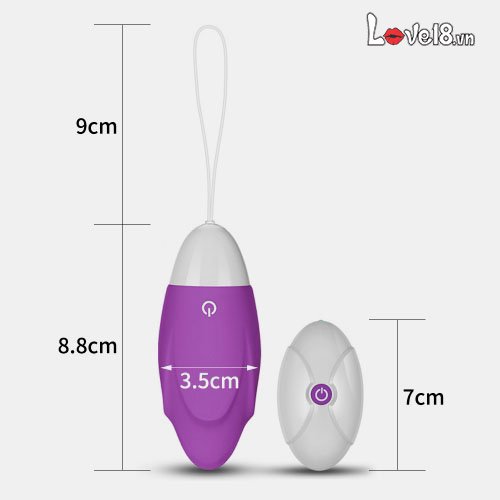 Trứng rung tình yêu có remote điều khiển IJOY LoveToy giá rẻ
