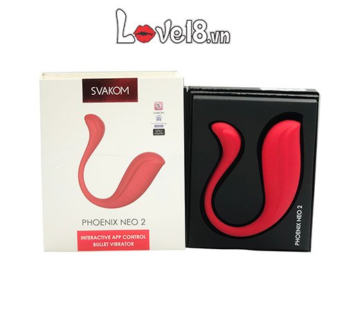 Trứng rung tình yêu Svakom Phoenix Neo 2 – Điều khiển qua app cao cấp