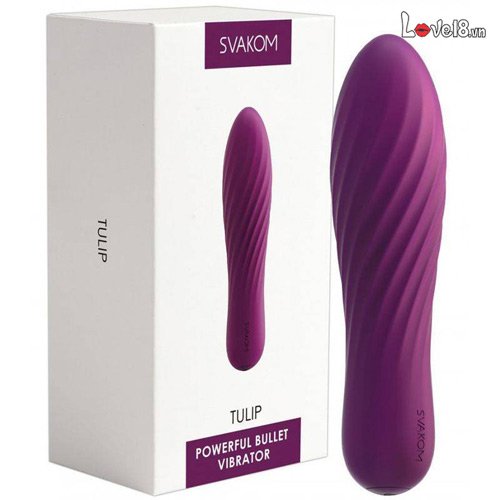 Trứng rung Svakom Tulip nhỏ gọn cao cấp tăng khoái cảm tình yêu