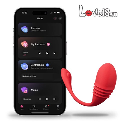Trứng rung Lovense Vulse điều khiển từ xa kích thích cực sướng