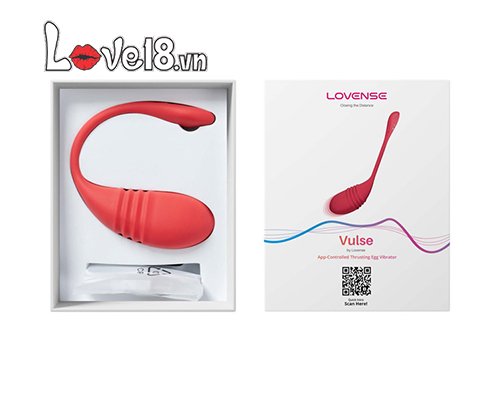 Trứng rung thụt điều khiển xa thông minh Lovense Vulse chính hãng