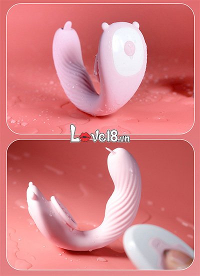 Trứng rung mát xa điểm G âm vật Adorable Bear Wear rung mạnh