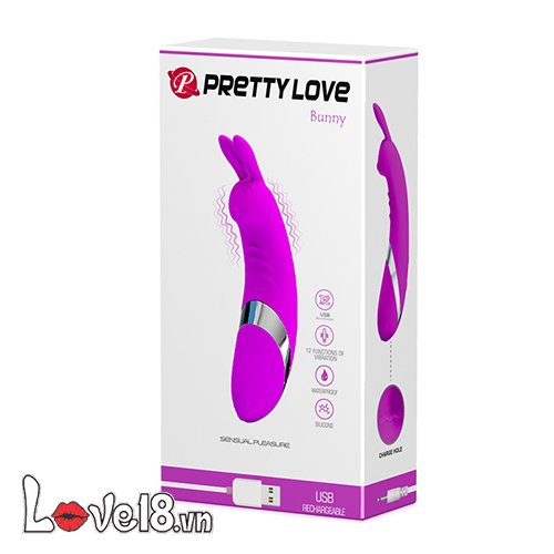 Trứng rung massage điểm G Pretty Love Bunny hộp