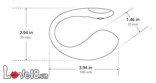 Lovense Lush 4 trứng rung kích thích điểm G âm vật điều khiển app