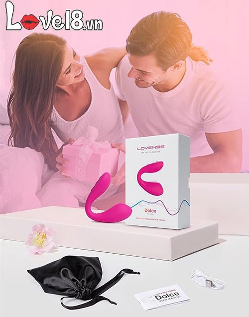 Lovense Dolce trứng rung kích thích điểm G âm vật điều khiển app