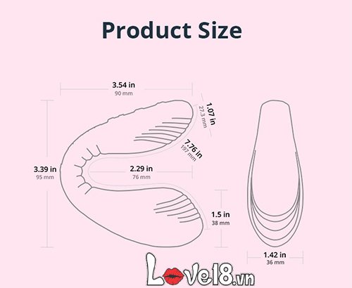 Lovense Dolce trứng rung kích thích điểm G âm vật điều khiển app