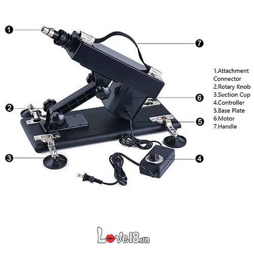 Máy thủ dâm tự động Machingun cao cấp cho nữ, siêu sướng