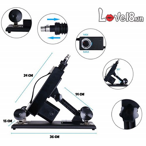 Máy thủ dâm tự động Machingun cao cấp cho nữ, siêu sướng