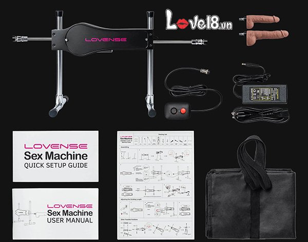 Máy thủ dâm tự động Lovense sex machine cho nữ trải nghiệm đỉnh cao