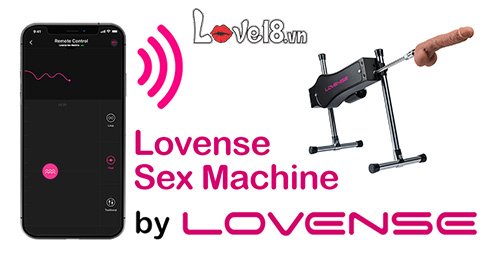 Máy thủ dâm tự động Lovense sex machine cho nữ trải nghiệm đỉnh cao