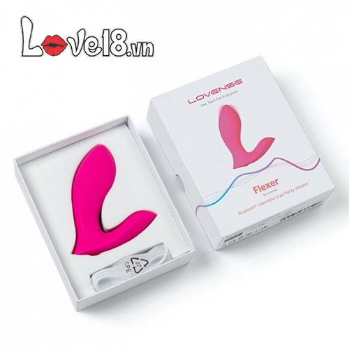 Lovense Flexer rung điểm G gắn quần lót điều khiển app tiện lợi