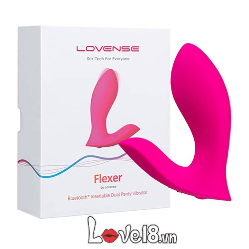 Trứng rung gắn quần lót kích thích điểm G Lovense Flexer – Điều khiển qua app