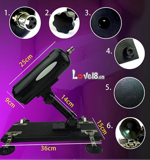 Máy làm tình tự động nữ MOVKING rung thụt cao cấp giải tỏa sinh lý