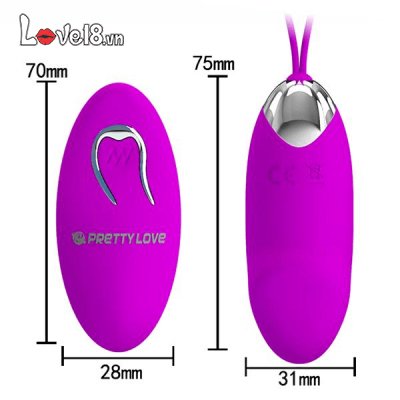 Trứng rung điều khiển xa Julia Pretty Love kích thích điểm G chuẩn