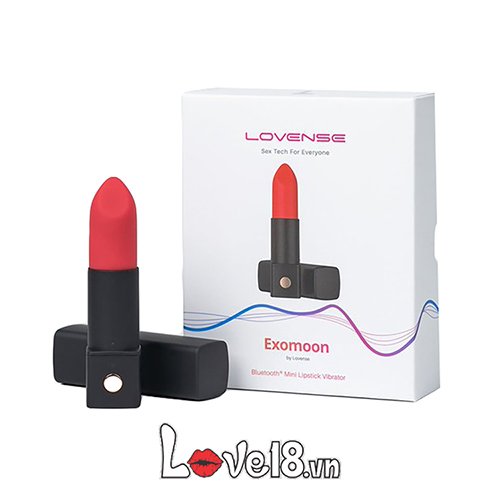 Máy rung thỏi son Lovense Exomoon điều khiển qua app hiện đại