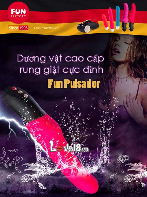 Mua Dương Vật Giả Cao Cấp Rung Giật Thụt Fun Pulsador Giá Tốt