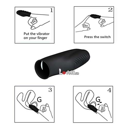 Bao cao su rung ngón tay Prettylove chinh phục khoái cảm điểm G