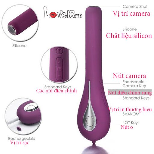 Cây Rung Svakom Siime Eye Có Camera Chất Lượng Cao Mua Ngay