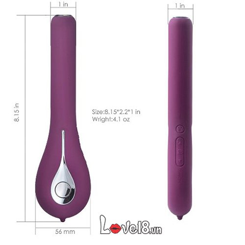 Cây rung điểm G cao cấp Svakom Siime Eye DC90K kích thước