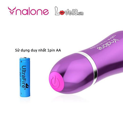 Máy mát xa điểm G và hột le Nalone Roma AV09A dùng pin thay