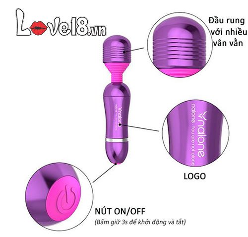 Chày rung mini cao cấp Nalone Roma AV09A hướng dẫn sử dụng