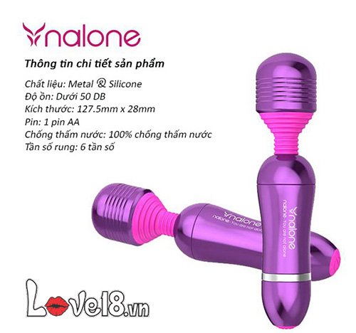 Chày rung mini cao cấp Nalone Roma AV09A thông tin chi tiết