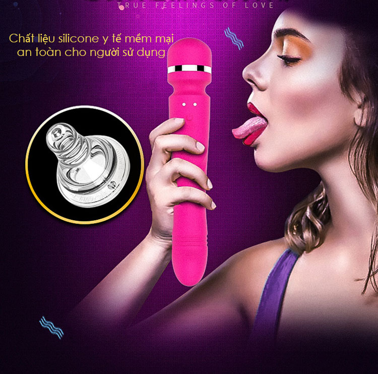 Chày Rung Ngoáy Hai Đầu Cao Cấp Nalone Yoni (AV09C)